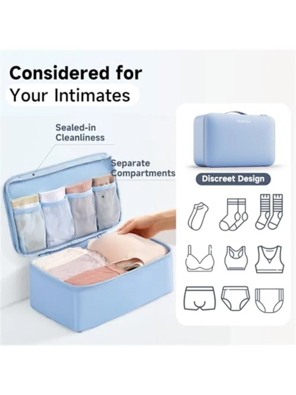Packing Cubes Travel Organizer Set Luggage Bags Toiletry Shoe Laundry 9 Piece